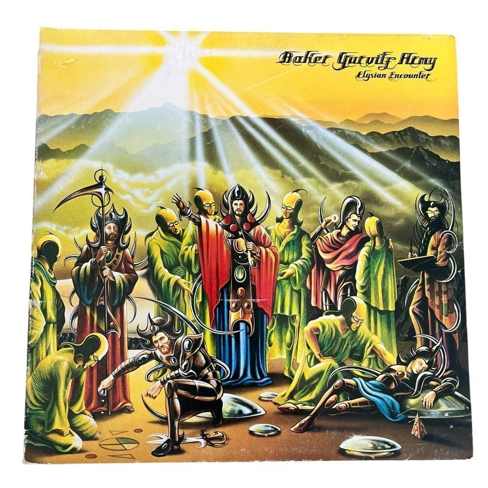 BAKER GURVITZ ARMY ELYSIAN ENCOUNTER 1975 LP 12”‎ VINYL RECORD ROCK MUSIC